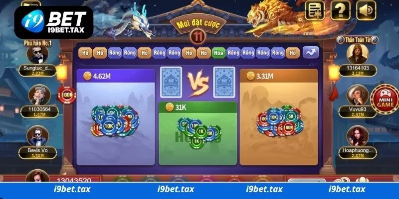 Mẹo chơi rồng hổ i9bet đơn giản nhất từ ​​các chuyên gia